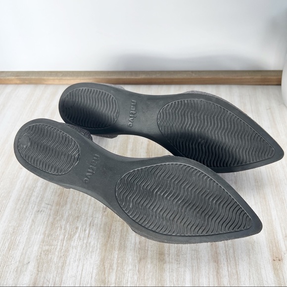 ✖️SOLD✖️•NATIVE• Audrey Bling D’Orsay Flats - Picture 10 of 13